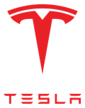 Logotyp för Tesla